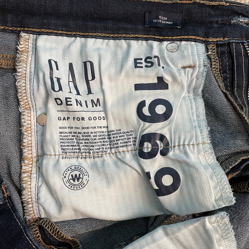 GAP Women’s True Skinny Jeans Size 8 (29R) - Picture 4 of 4